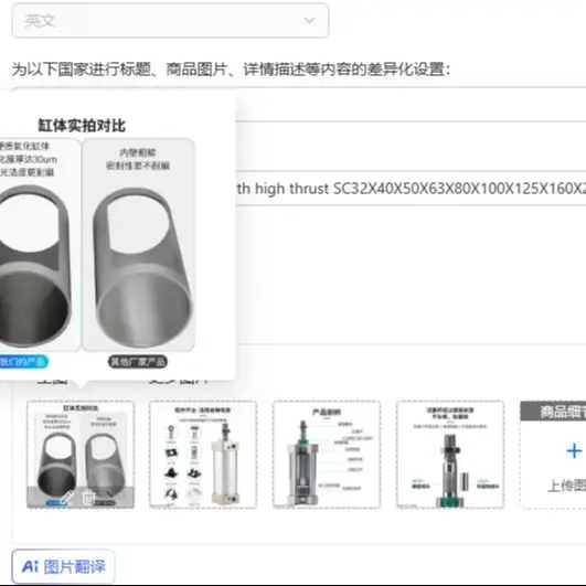

Стандартный цилиндр SC с высоким усилием сопротивления SC32X40X50X63X80X100X125X160X200