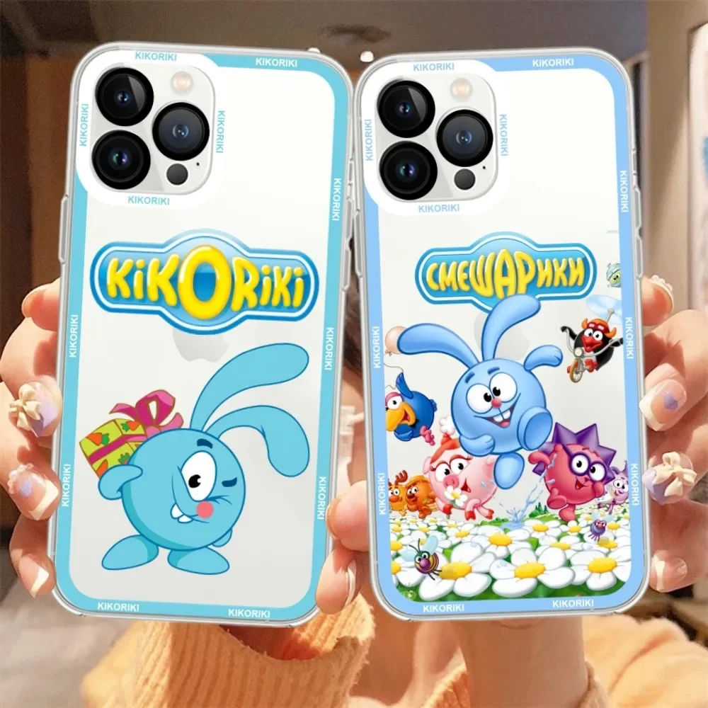 Cartoon Kikoriki Phone Case  For iPhone 13 14 12 11 Pro Max X XR XS Max