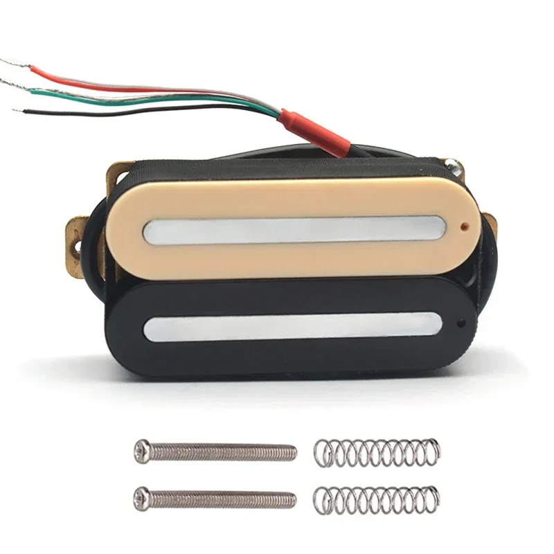 Pickup Humbucker per chitarra elettrica a doppio binario super potente N-10K/B-16K Pickup a doppia bobina Pickup in ceramica con divisione a bobina Zebra