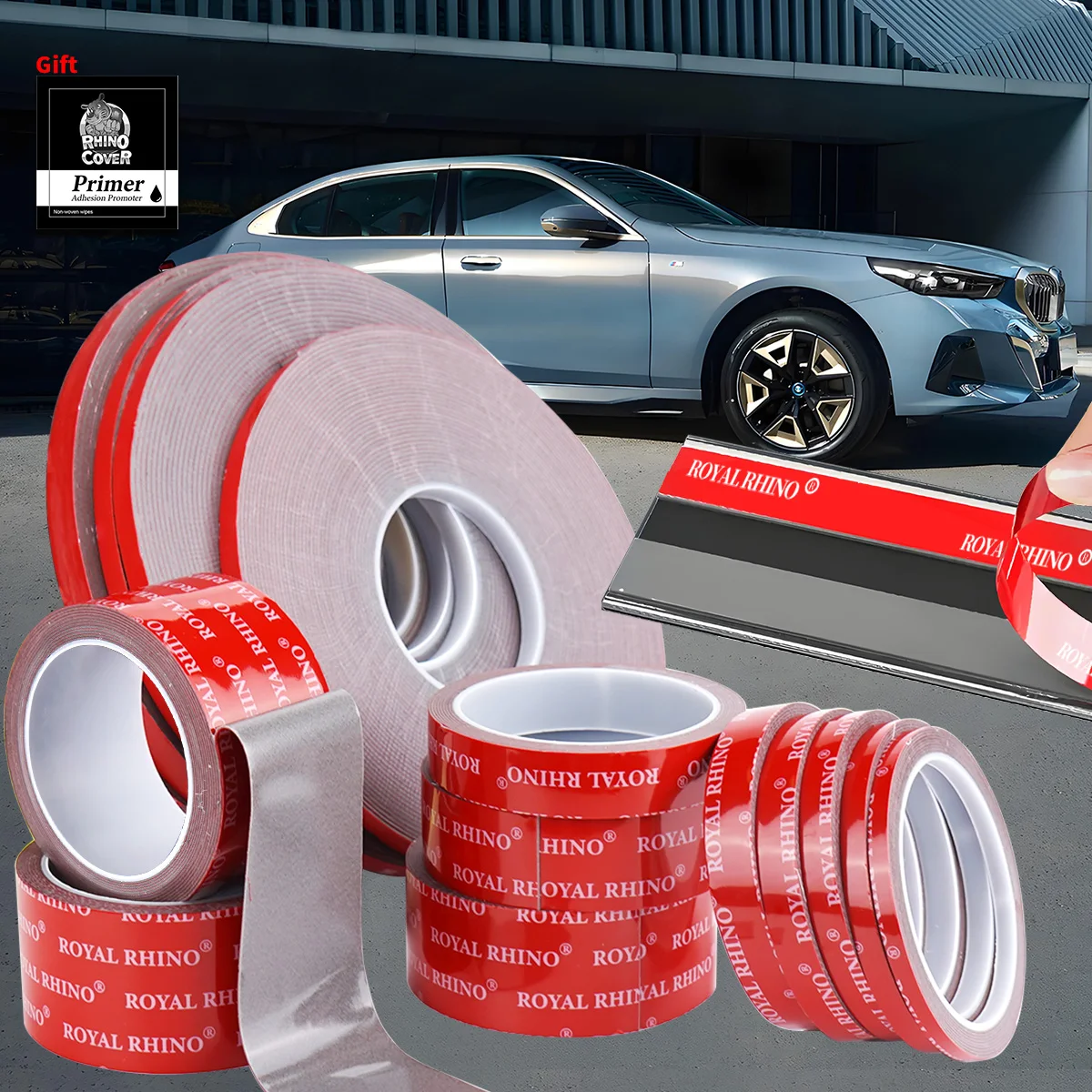 

Extra Strong Double Sided Tape Adhesive Car Special Tear Off Without Leaving Traces High Viscosity Mounting Fixing Sticky