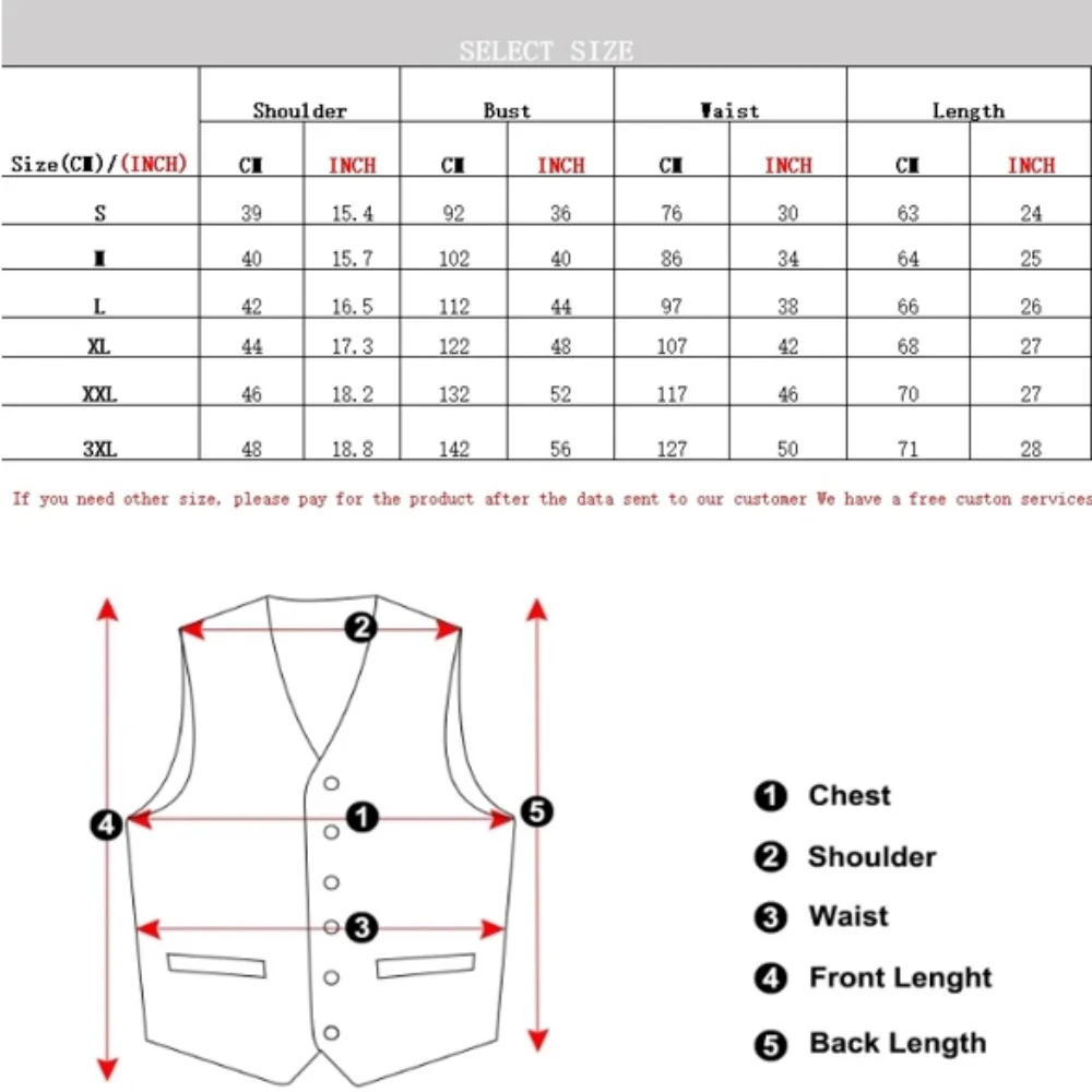 Men's Vest Herringbone Notched Lapel Double-Breasted Casual Business Prom Groomsman For Wedding Dress Suit Waistcoat 조끼