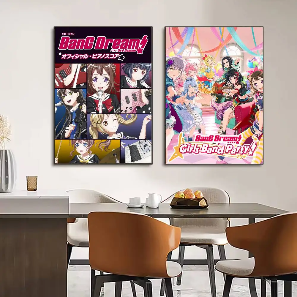 Anime BanG Dream! It's MyGO Poster HD Art Sticky Wall Waterproof Home Living Room Bedroom Bar Aesthetic Decoration