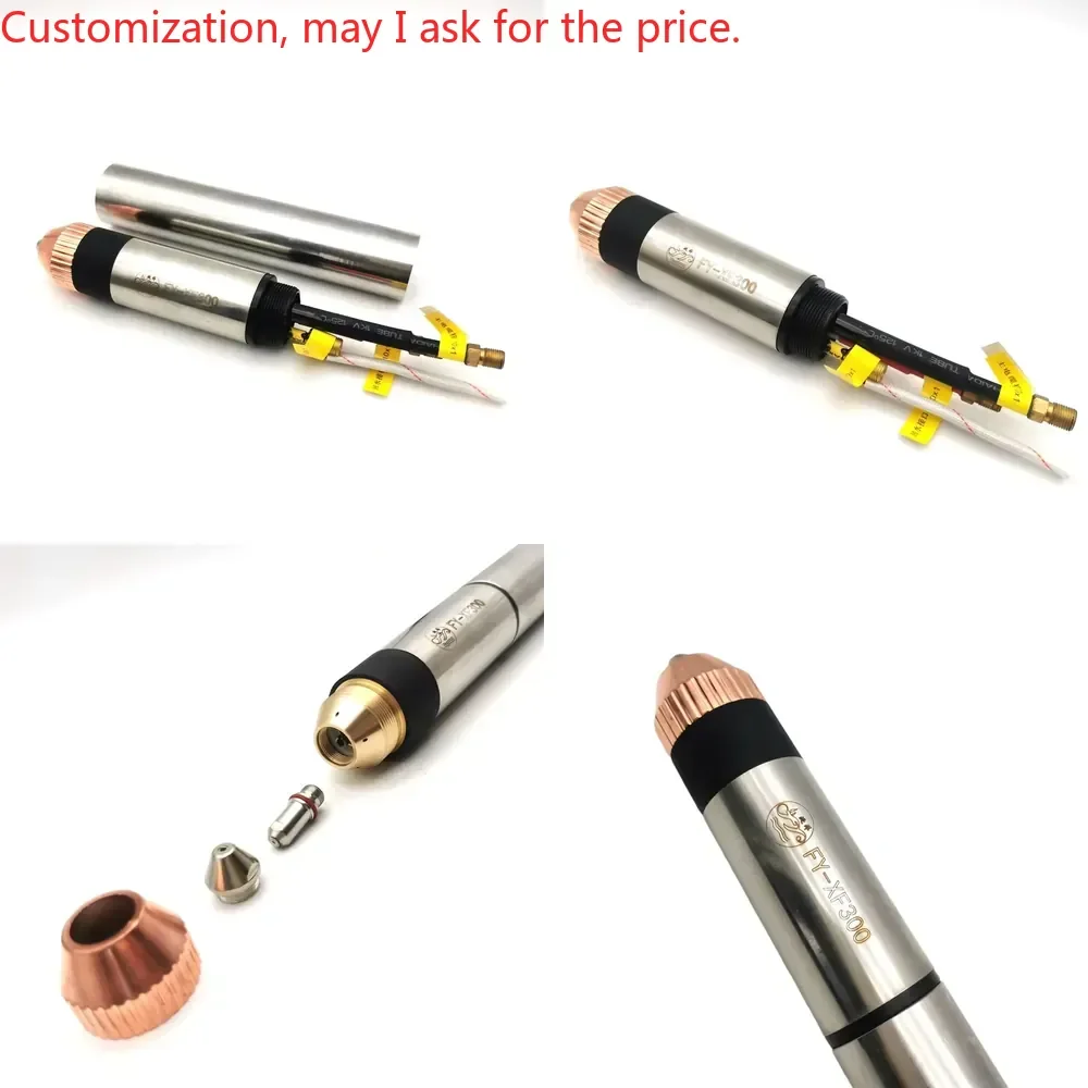 

Hot salePlasma Cutting Torch FY-XF300 XF300 XF-300 CNC Straight Torch fit 160A 200A 300A huayuan plasma Cutting Machine