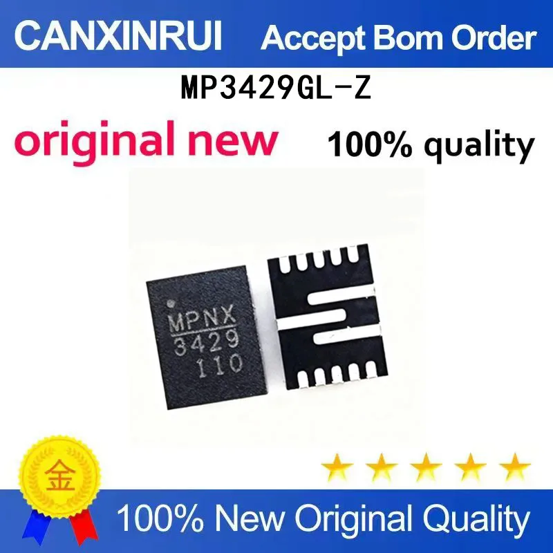 

(5-100 Pieces) New MP3429GL-Z silk screen 3429 package QFN13 power management chip IC