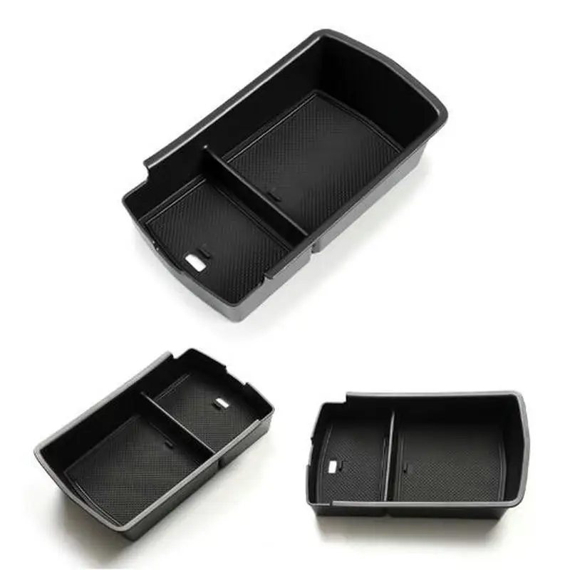 سيارة وحدة التحكم مسند الذراع صندوق تخزين مركزي لشركة فولكس فاجن Volkswagen ID.4 ID4 GTX Crozz 2021 2022 حاوية قفاز المنظم حافظة التصميم #2