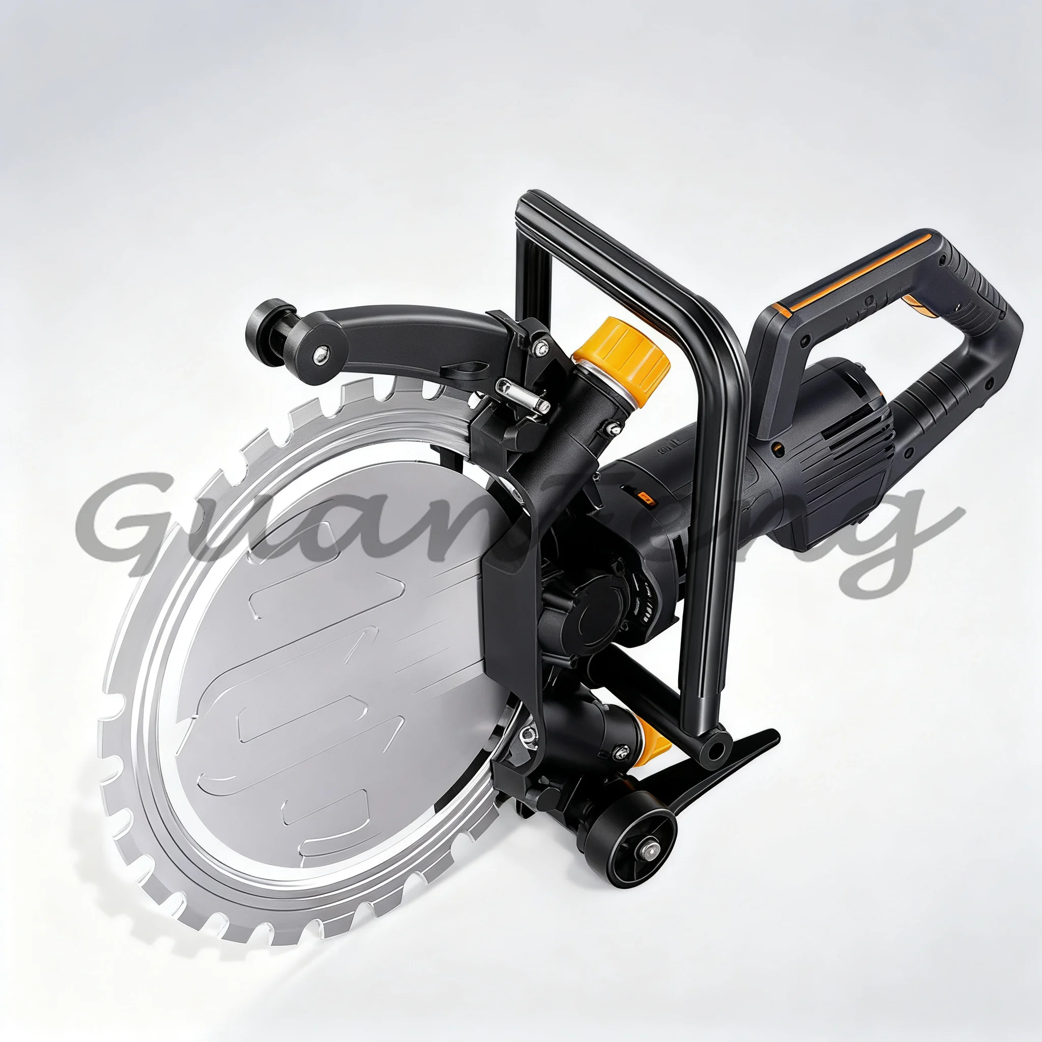 410mm Concrete Wall Ring Saw Cutter, Brushless Electric Concrete Cutting Machine for Construction Demolition Work