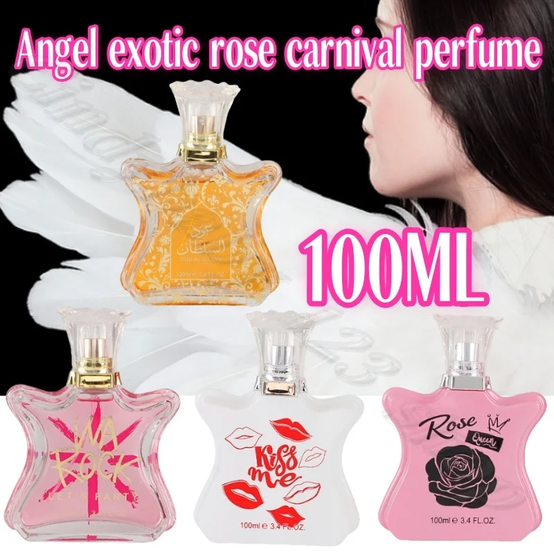 

Angel exotic rose carnival perfume sweet fragrance spray fragrance flavor lasting 100ml