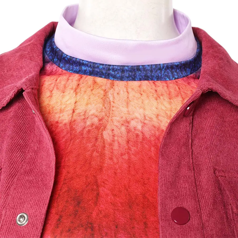 تلفزيون ST 5 ماكس مايفيلد تأثيري سترة حمراء معطف زي الجينز الملابس مجموعة الكبار النساء ملابس الهالوين موحدة كرنفال حفلة