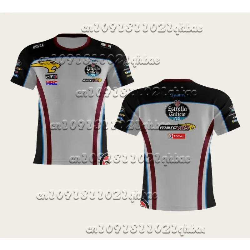 

MOTO outdoor sports F1 racer sportswear men's and women's short sleeved T-shirt competition summer training shirt