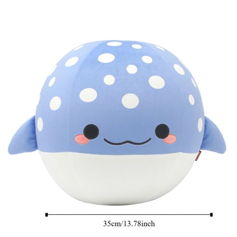 Lustiges aufblasbares Kissen mit Cartoon-Design, Kindergröße, niedliches Tier, kugelförmig, aufblasbar, 35 cm, Fitnessball, Fitnesstraining