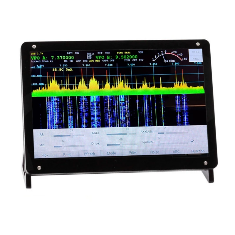 

New Radioberry V2.0 Beta5 Software Defined Radio Devices HF SDR TRANSCEIVER With Raspberry Pi 4B 7" DSI Touch Screen