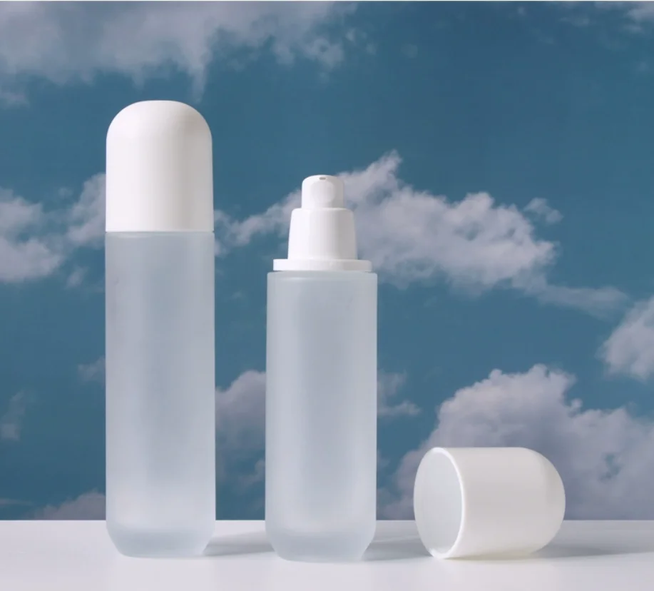 30 ml-120 ml Milchglasflasche Feuchtigkeit Essenz Serum/Lotion/Emulsion/Grundierung/Toner Toilette Wasser Haut Carecosmetic Verpackung
