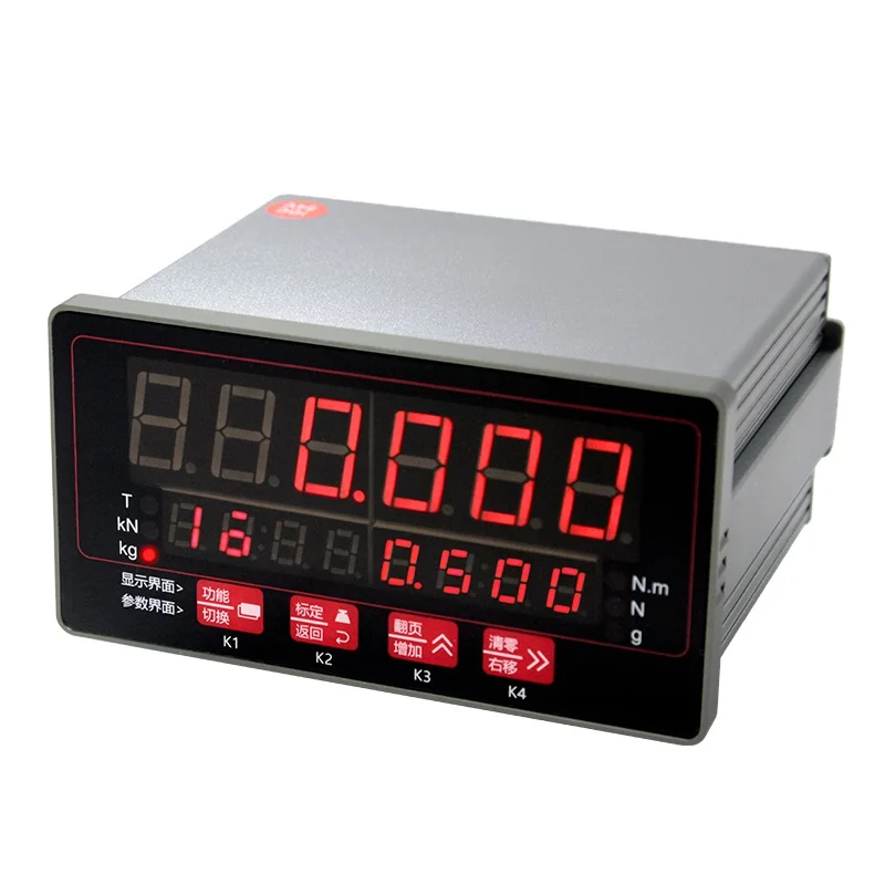 

4-channel Relay Communication Transmission Multi-function Value Display Control Digital Weighing Force Measuring Instrument
