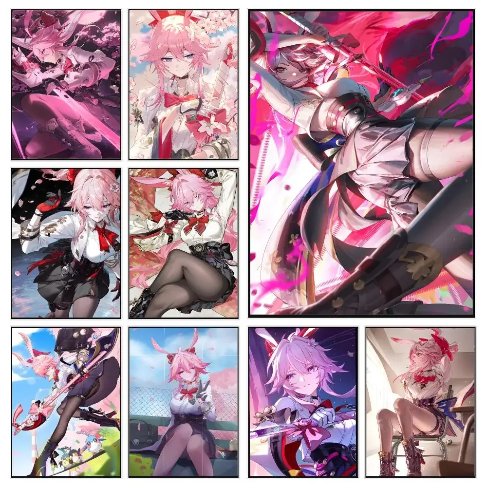 game character Honkai Star Rail Evanescia Poster Modern Luxury Wall Poster Home Decor Space Enhancer