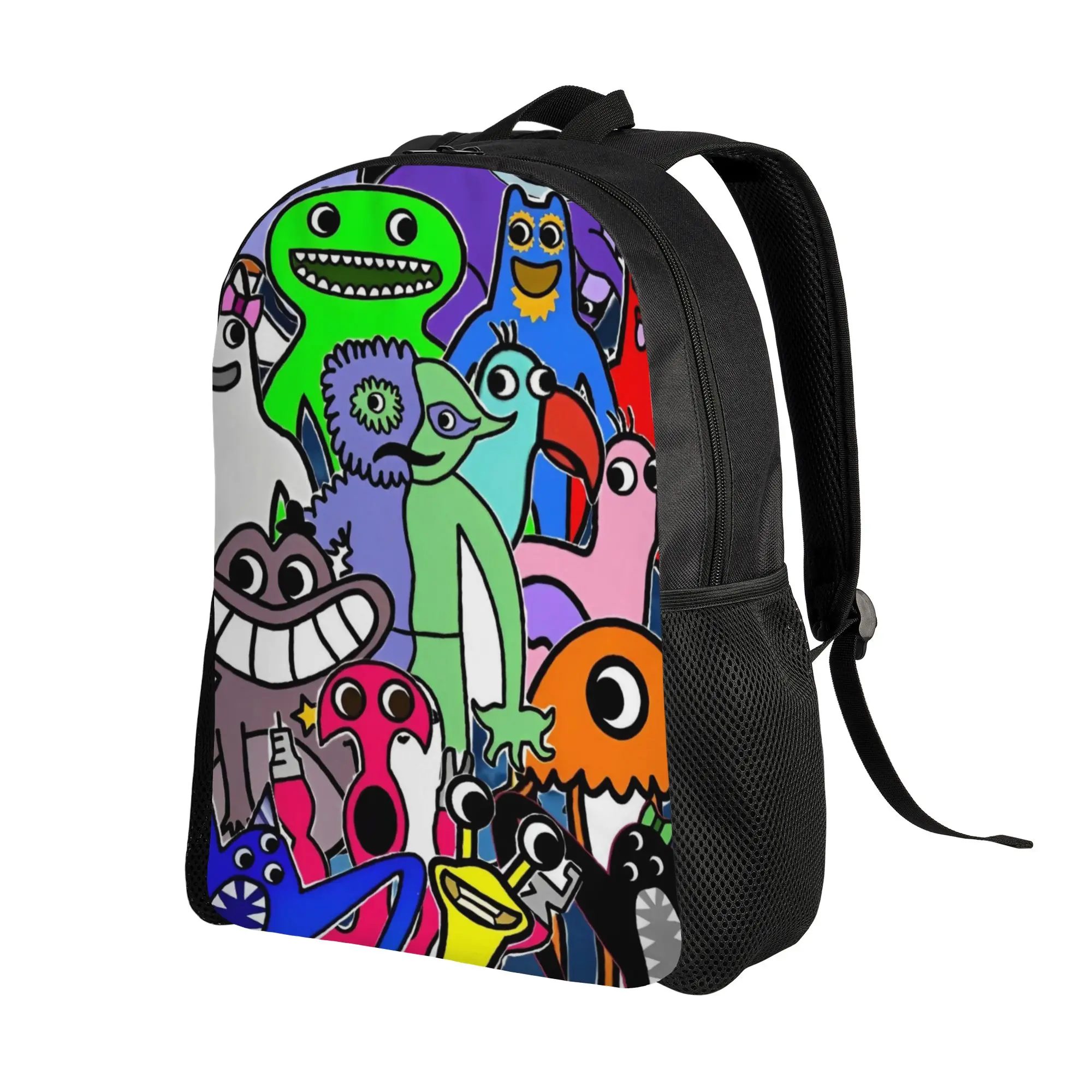 Gartens Banbans Horror Game Teenage Backpack with Pocket High School Hiking Travel  Daypack for Men Women College Shoulder Bag