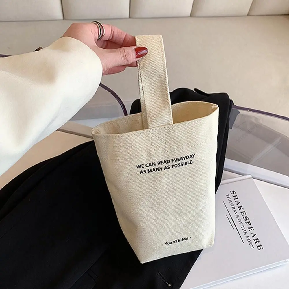 Casual Canvas Shoulder Bags Large Capacity Tote Bag Simple Handbags Letters Crossbody Bags Shopper Bag Purse for Women