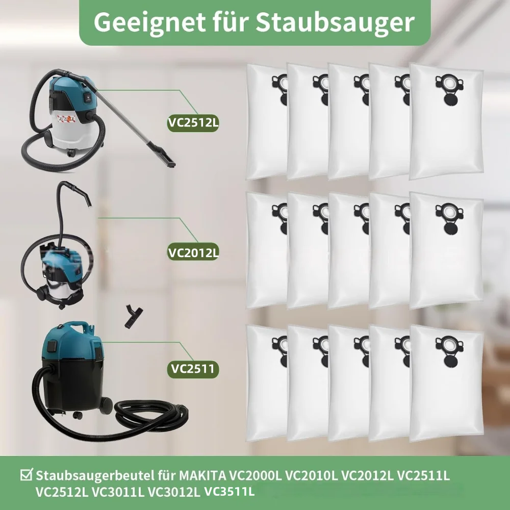 Dust Bags For Nilfisk 107419593 ATTIX33/44,Vl200aero 20/21,Aero 25/26/31,VC2010L/VC2511 Vacuum Cleaner Parts（5/10/20PCS)