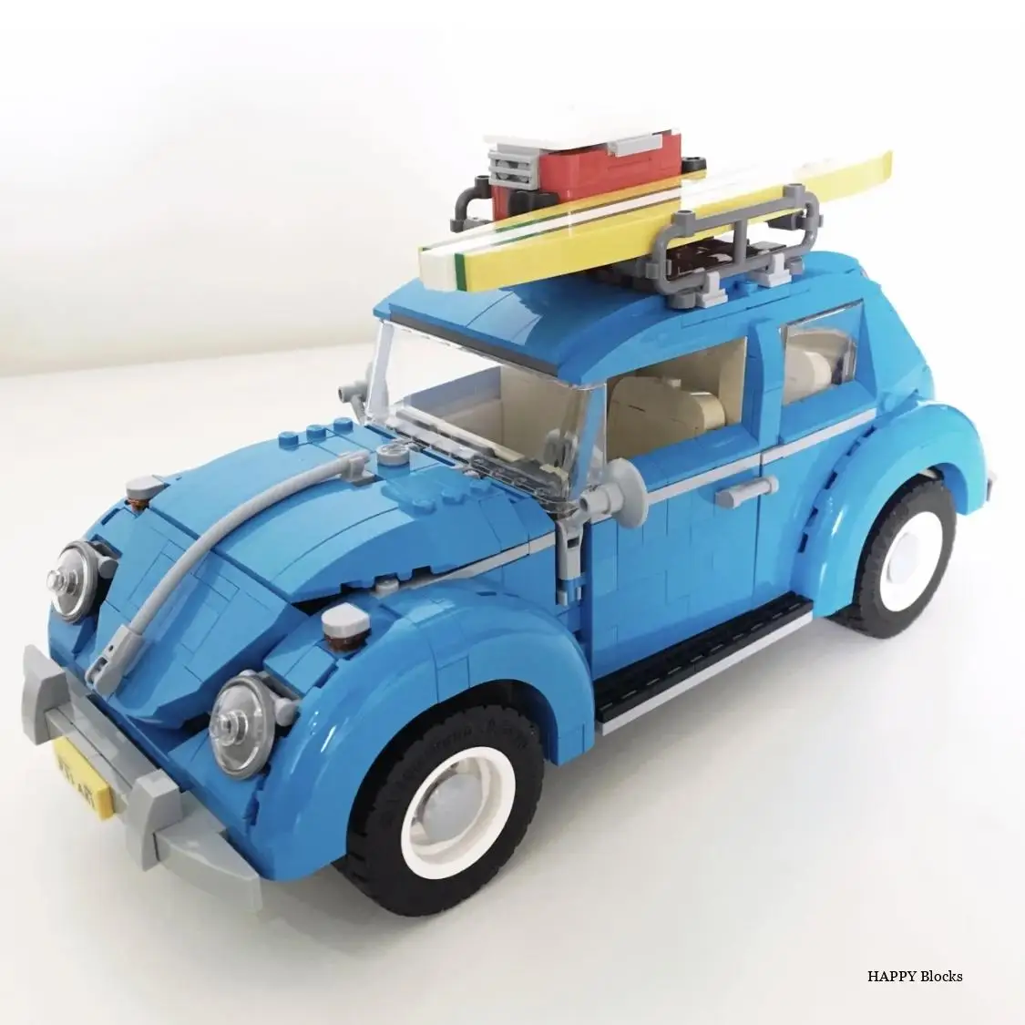 IN STOCK Technical Blue Beetle Building Blocks Classic Car 10252 Model Vehicle Bricks Toys For Kids Christmas Birthday Gifts