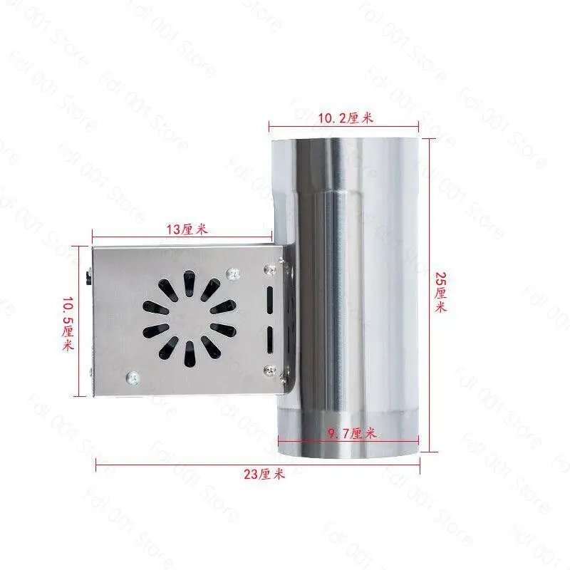 Large Air Volume Smoke Exhaust Anti-backflow Smoke Return Air Furnace Universal Pipe Induced Draft Fan