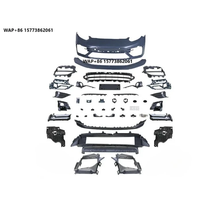 

970 Upgrade 971.2 Turbo S Style Bodykit DRL LED Headlights Front Bumper Body Kit for Por 2010-2016