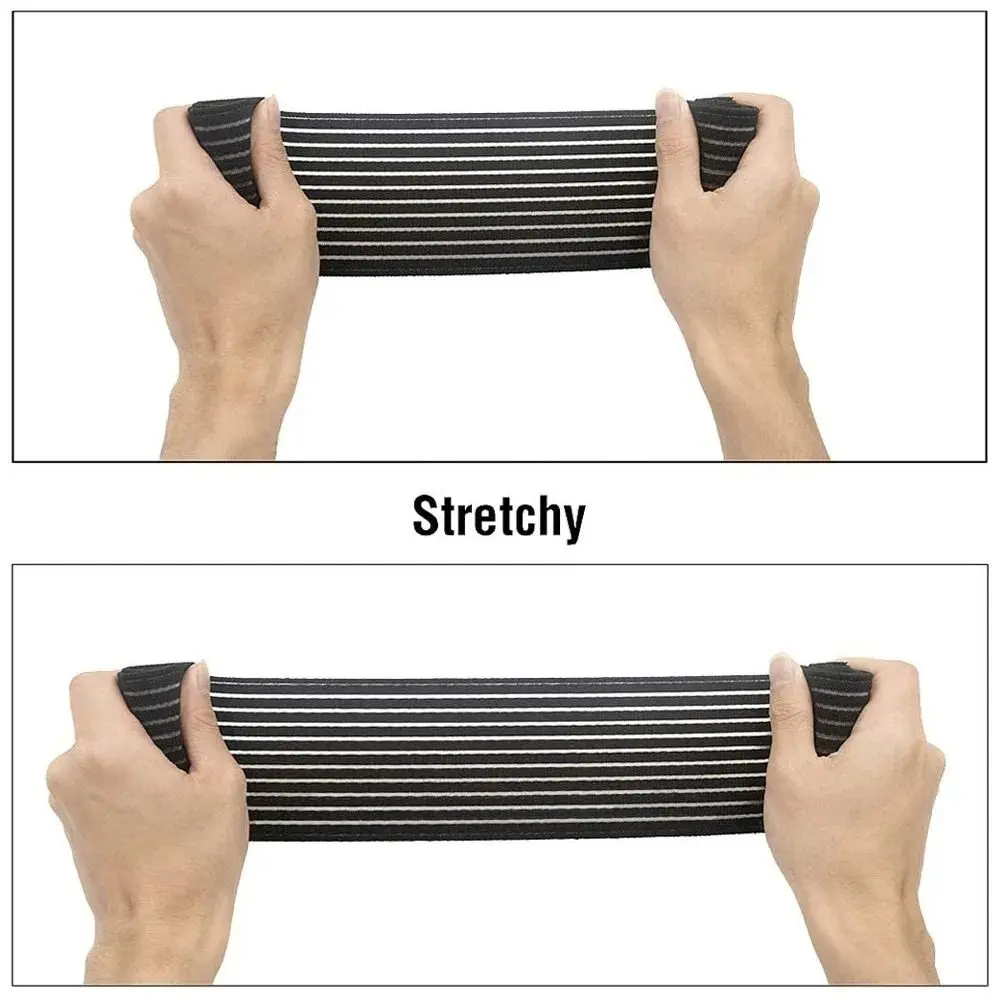 1Pcs Adjustable Sport Bra Strap No-Bounce Stabilizer 150cm Breast Support Band Elastic Compression Bandage