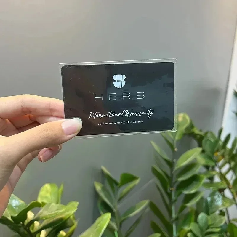 مخصص بطاقة المعايدة مربع VIP بطاقة الائتمان التعبئة والتغليف هدية ووتش مربع بطاقة الضمان #2