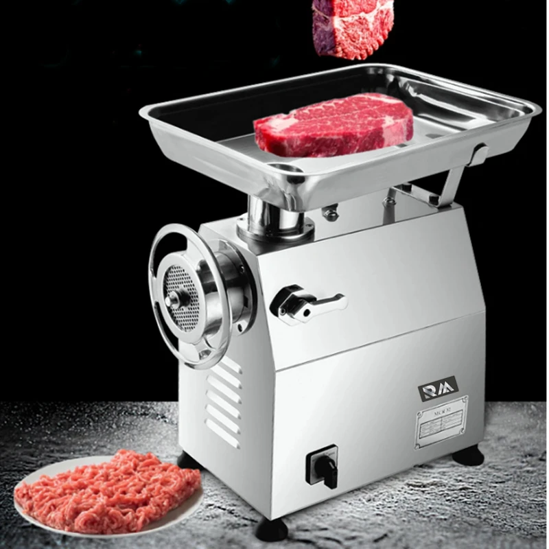 Commercial Aluminum food processor offal cube meat grinder 3000w with sausage filler machine for sale used meatballs lunchon UK