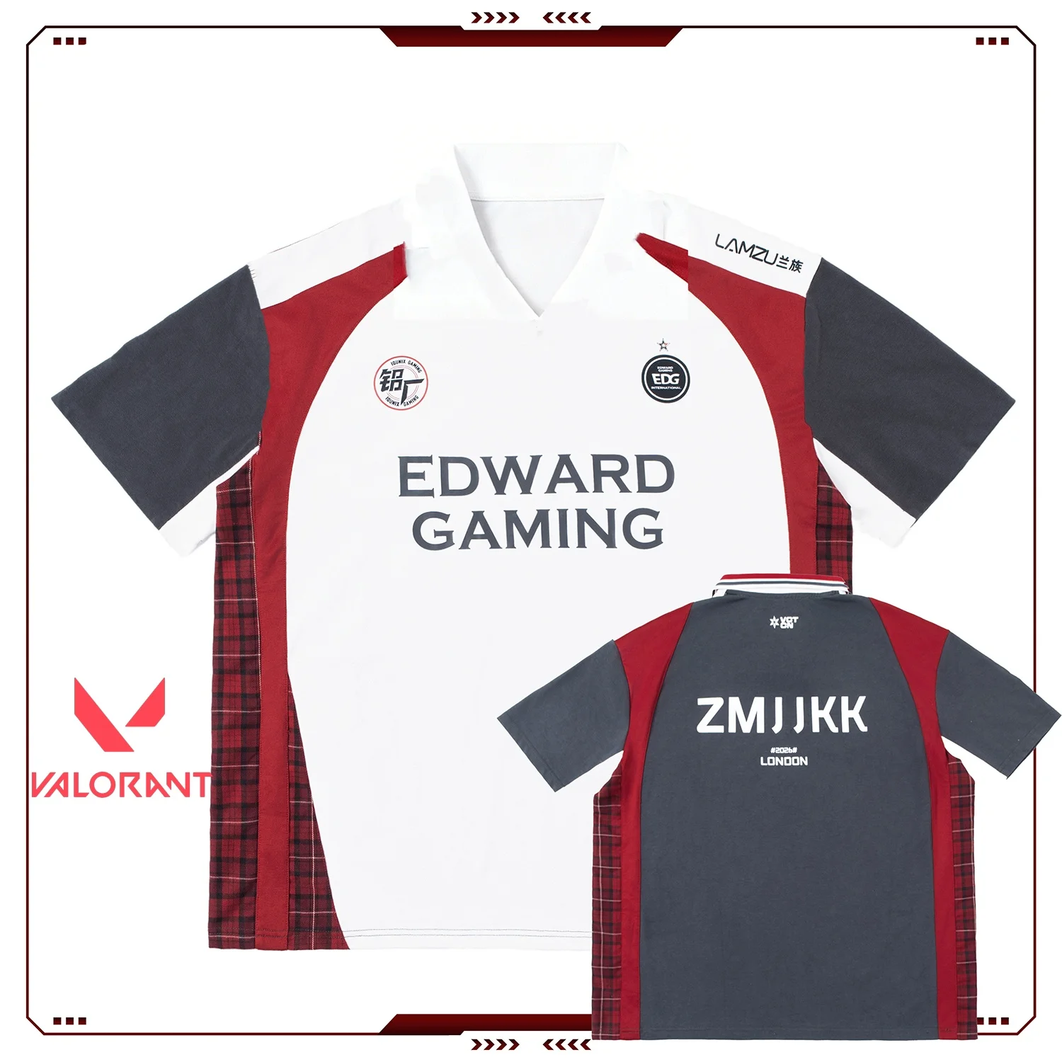 EDward Gaming Hycan Valorant London Masters 2026-27 New Gaming Jersey Print Quick Dry E-sports Fan T Shirt Family Clothing Y2K