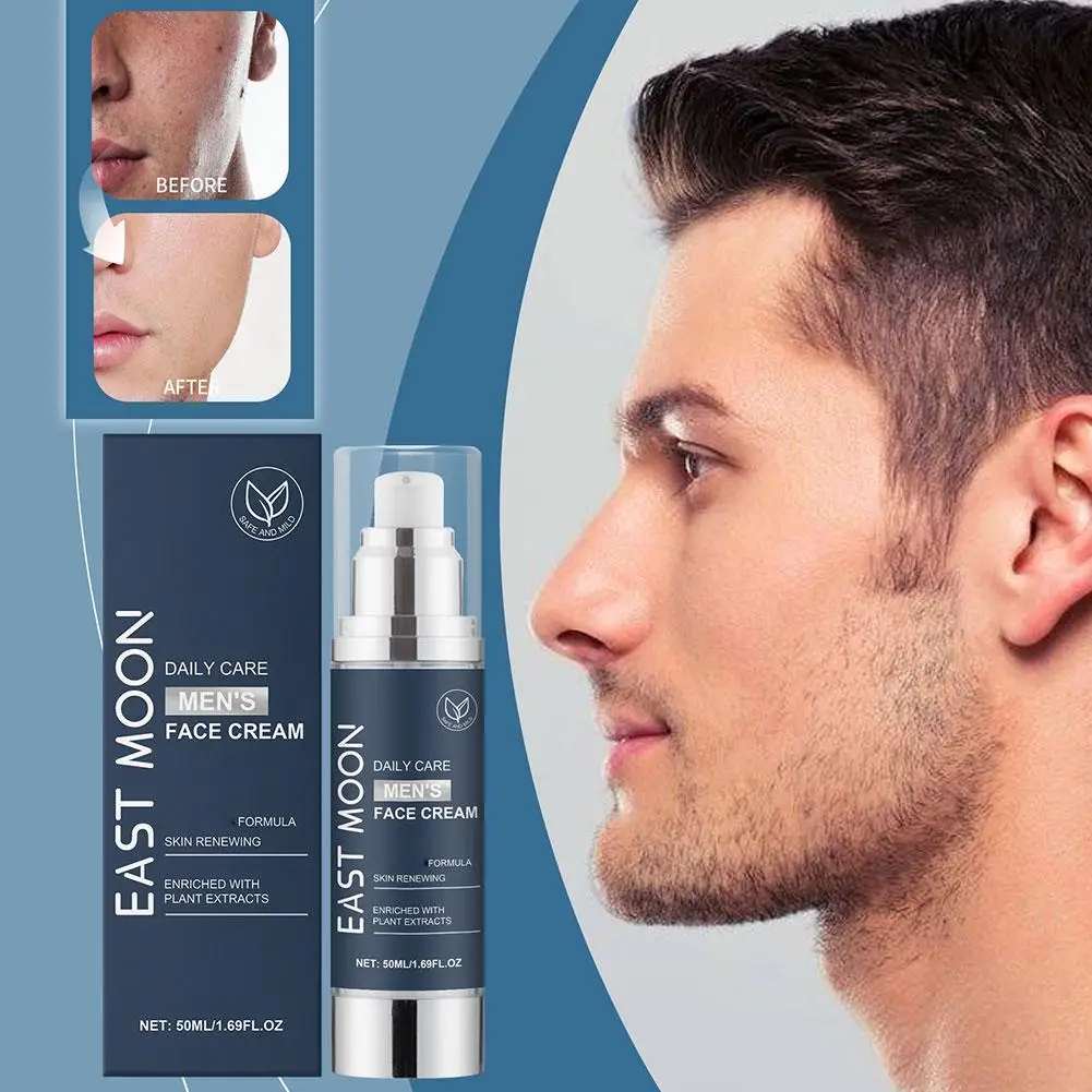 

Men's Face Cream Lighten Fine Lines Firming Hydrating Skin Facial Men's 50ml Cream Cream Hydrating Brightening Hydrating Fa C9R2