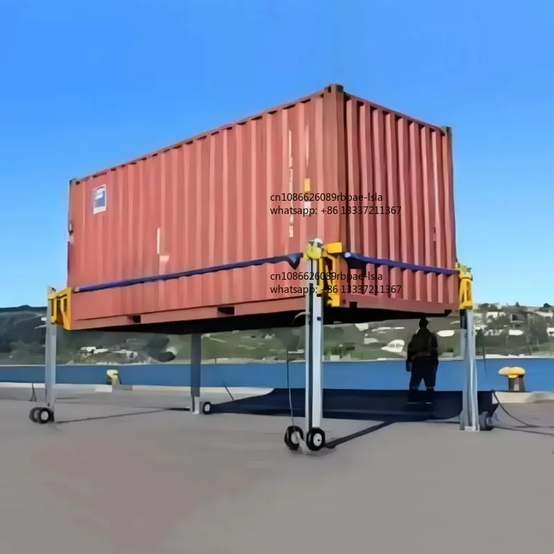 32 Ton Synchronous Hydraulic Lift System Shipping Containers Removable Four-Legged Design Cylinder Core Hydraulic Lifting System