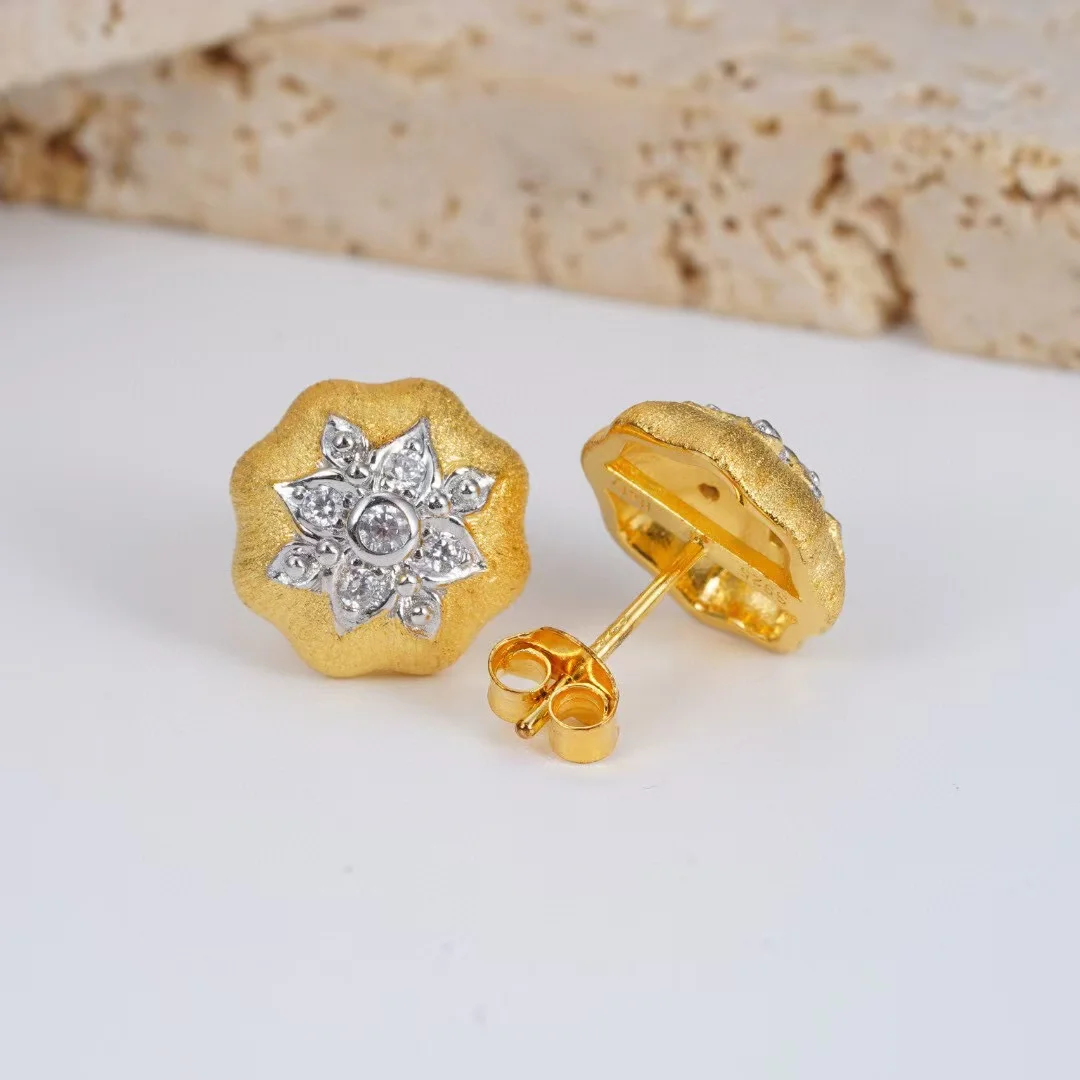 الإيطالية خمر 925 الفضة النقية والمجوهرات الذهب السداسية ريغاتو الأذن مربط للنساء الرجال الأحجار الكريمة الطبيعية الجنس الأسود أقراط