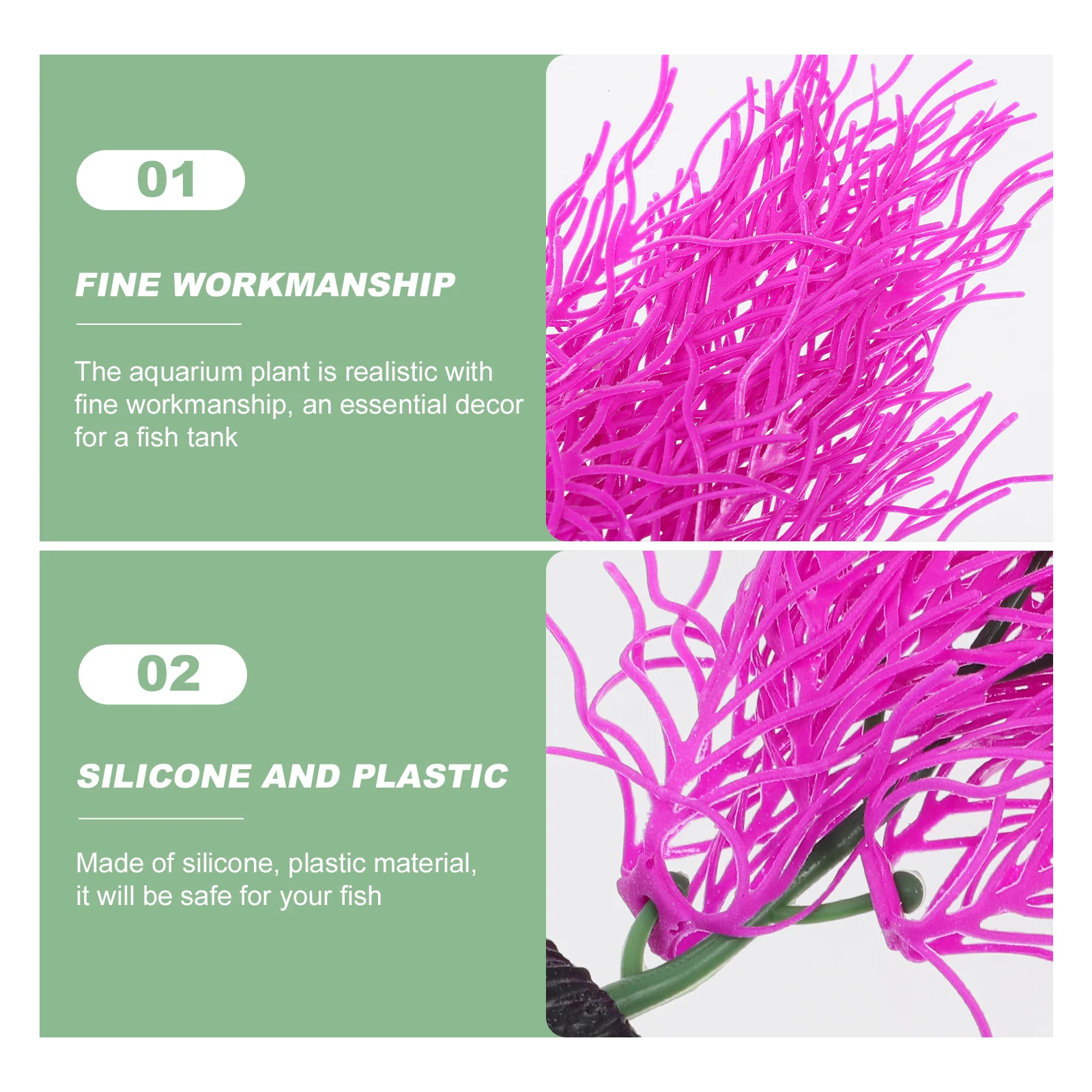 

Artificial Hornwort Plant Realistic Aquarium Decoration Fish Tank Lifelike Aquarium Plant Decor Simulated Hornwort Fish Tank