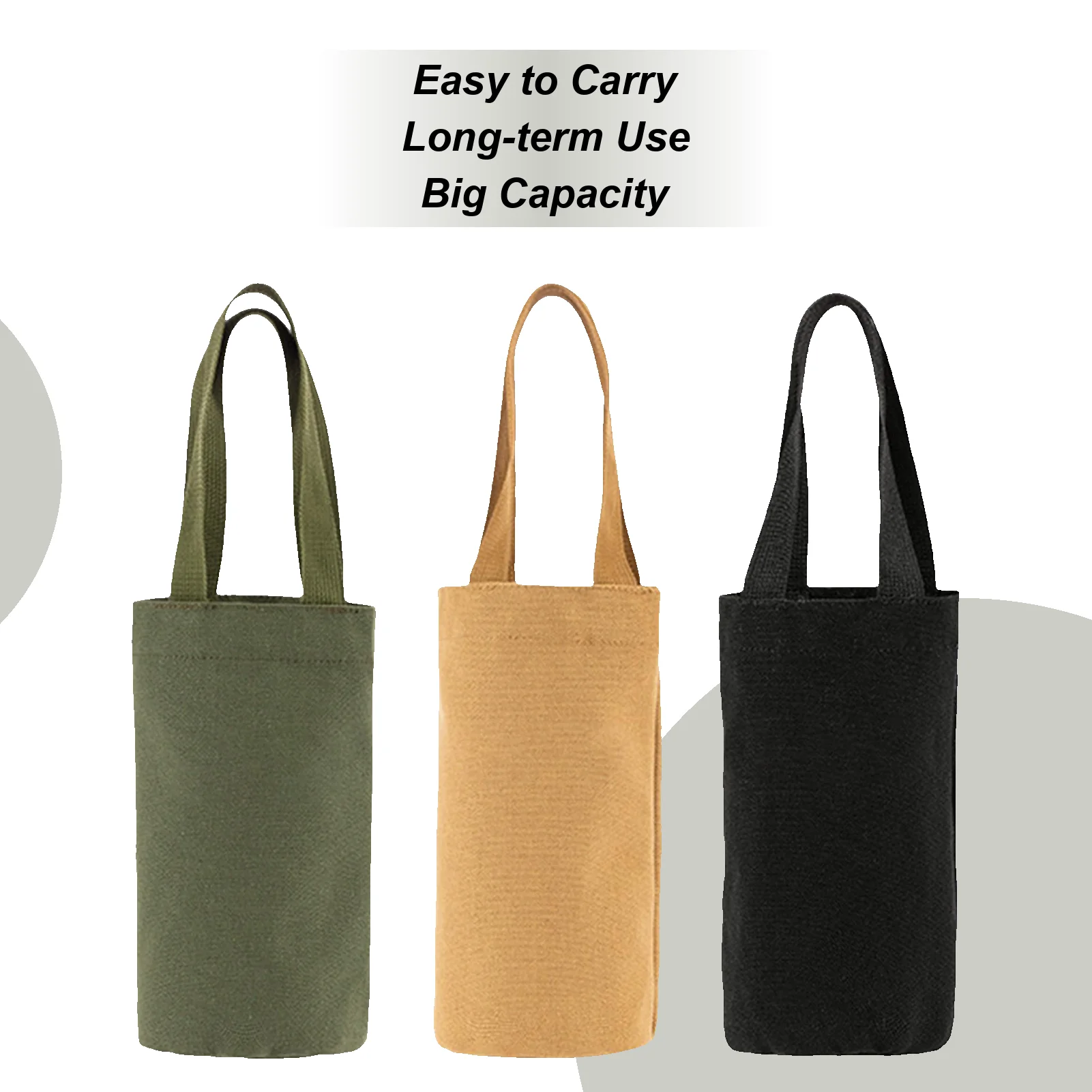 

Water Bottle Bag Portable Water Bottle Bag Waterproof Umbrella Holder for Gym Sports Hiking Fitness Football Travel Car Camping