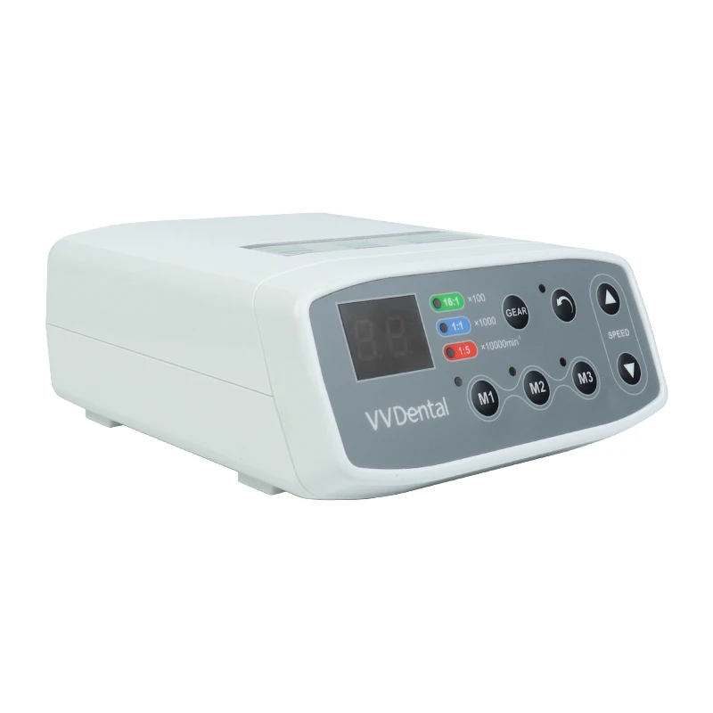 VVDental LED Brushless Electric Micro Motor Set Internal Water Spray High Rotation 1:5/1:1 Contra Angle Handpiece Dental Machine