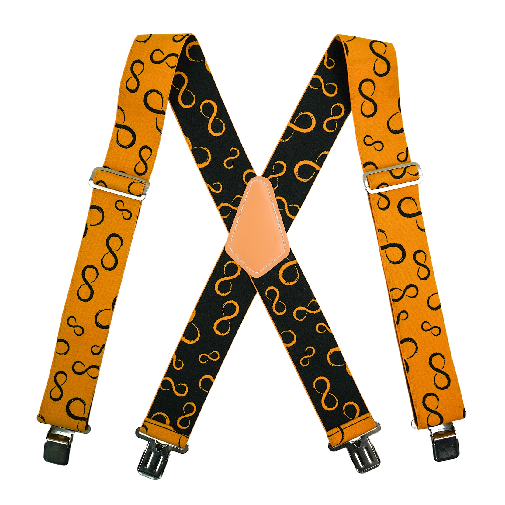 MELOTOUGH Suspensórios Masculinos Totalmente Elásticos 2 Polegadas de Largura X Voltar Suspensórios de Trabalho Pesados Suspensórios de Cinto de Ferramentas Homem Suspender