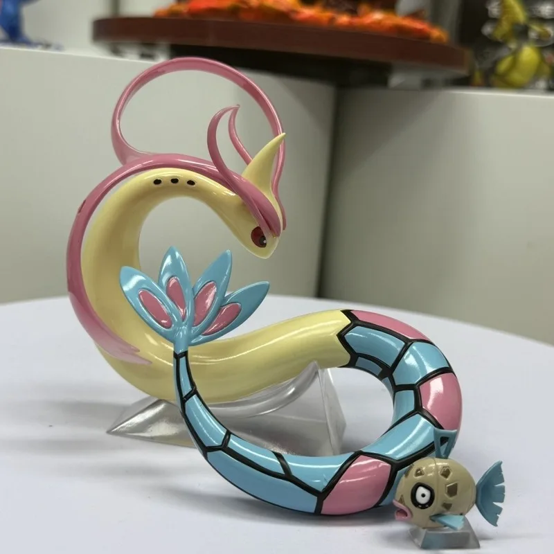 

PokéMon Minas Milotic Evolutionary Group Statue Collectible Figure Trending Toys Anime Figurines For Kids And Collectors