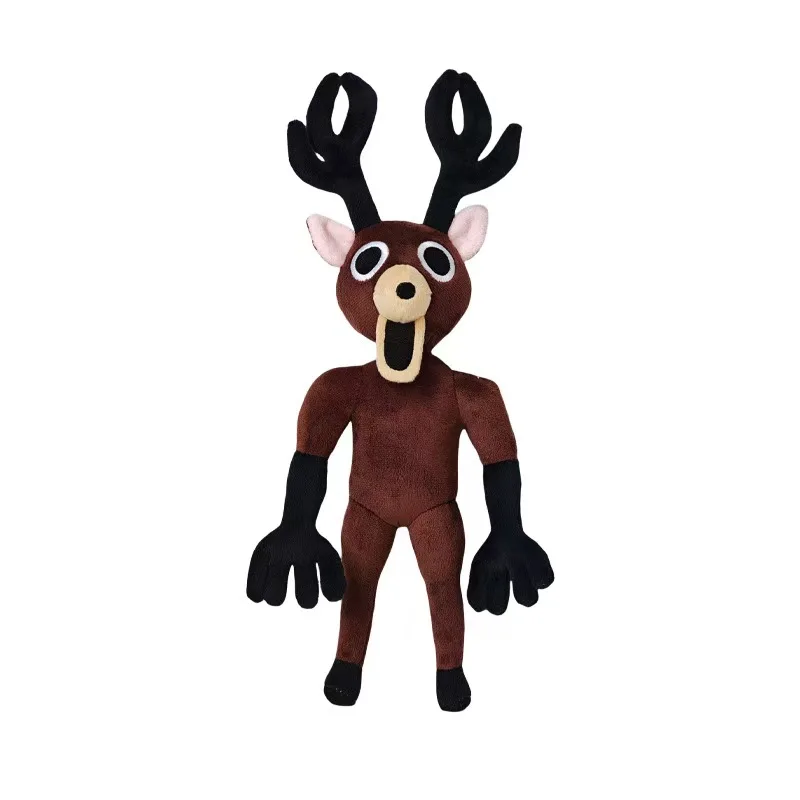 

@#！Cotton 99 Nights in The Forest Deer Plush Toys Animals Deer Plush Soft Stuffed Plush Doll for Kids Birthday Gift Kuku toy@#！