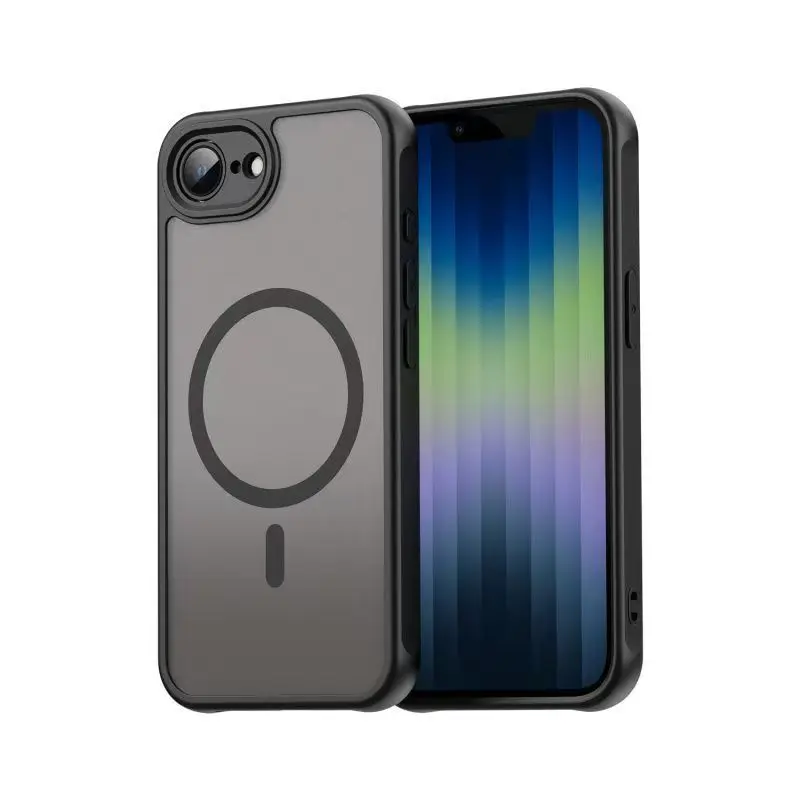 Armor für MagSafe Matt Transluzente Fashion Hülle iPhone 17E iPhone 16E Magnetische Stoßfeste Handyhülle für iPhone 16E 17E