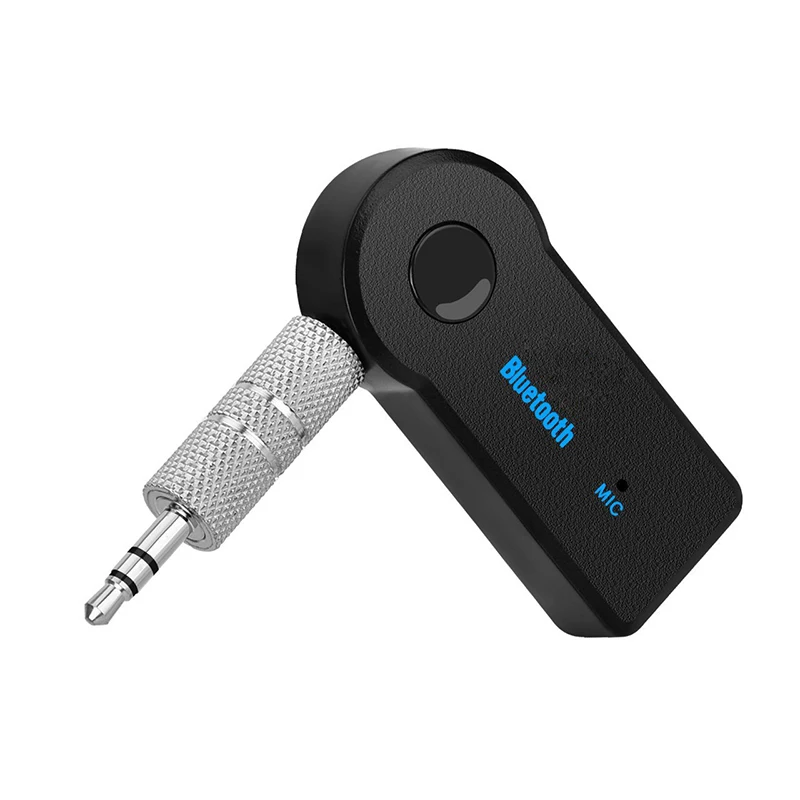 2-in-1 Wireless Bluetooth 5.0 Empfänger 3,5 mm Klinke für Auto Musik Audio Aux A2DP Kopfhörer Sender Adapter Empfänger Freisprecheinrichtung