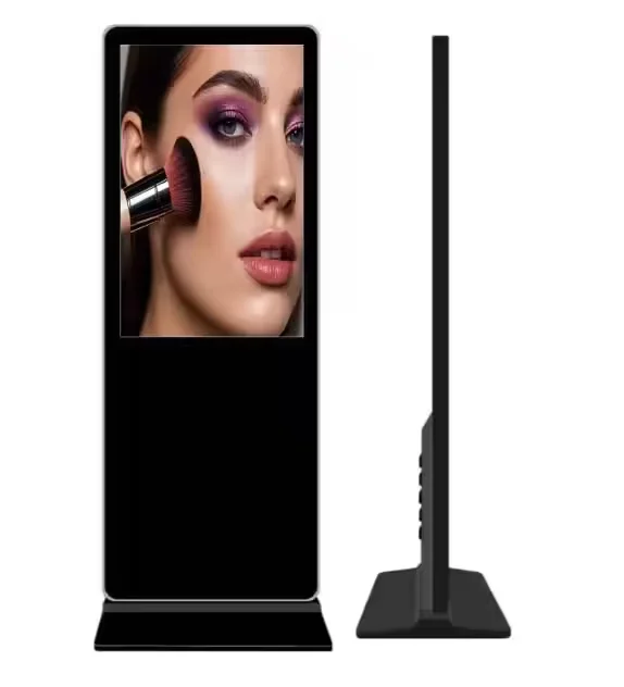 

32-дюймовый внутренний интеллектуальный информационный киоск с вертикальным ЖК-экраном для рекламной рекламы, напольный тотем с цифровыми вывесками