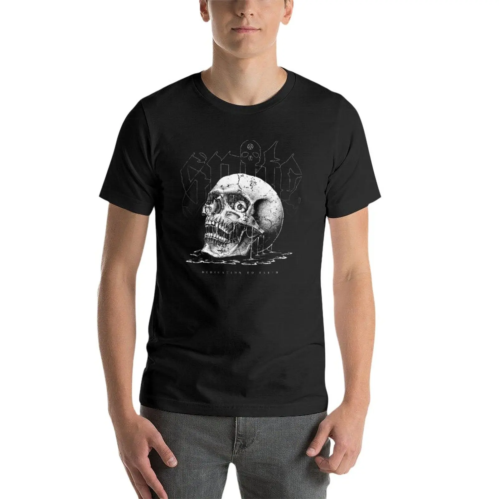ditanting rambut spite T-Shirt Short sleeve tee summer top mens champion t shirts