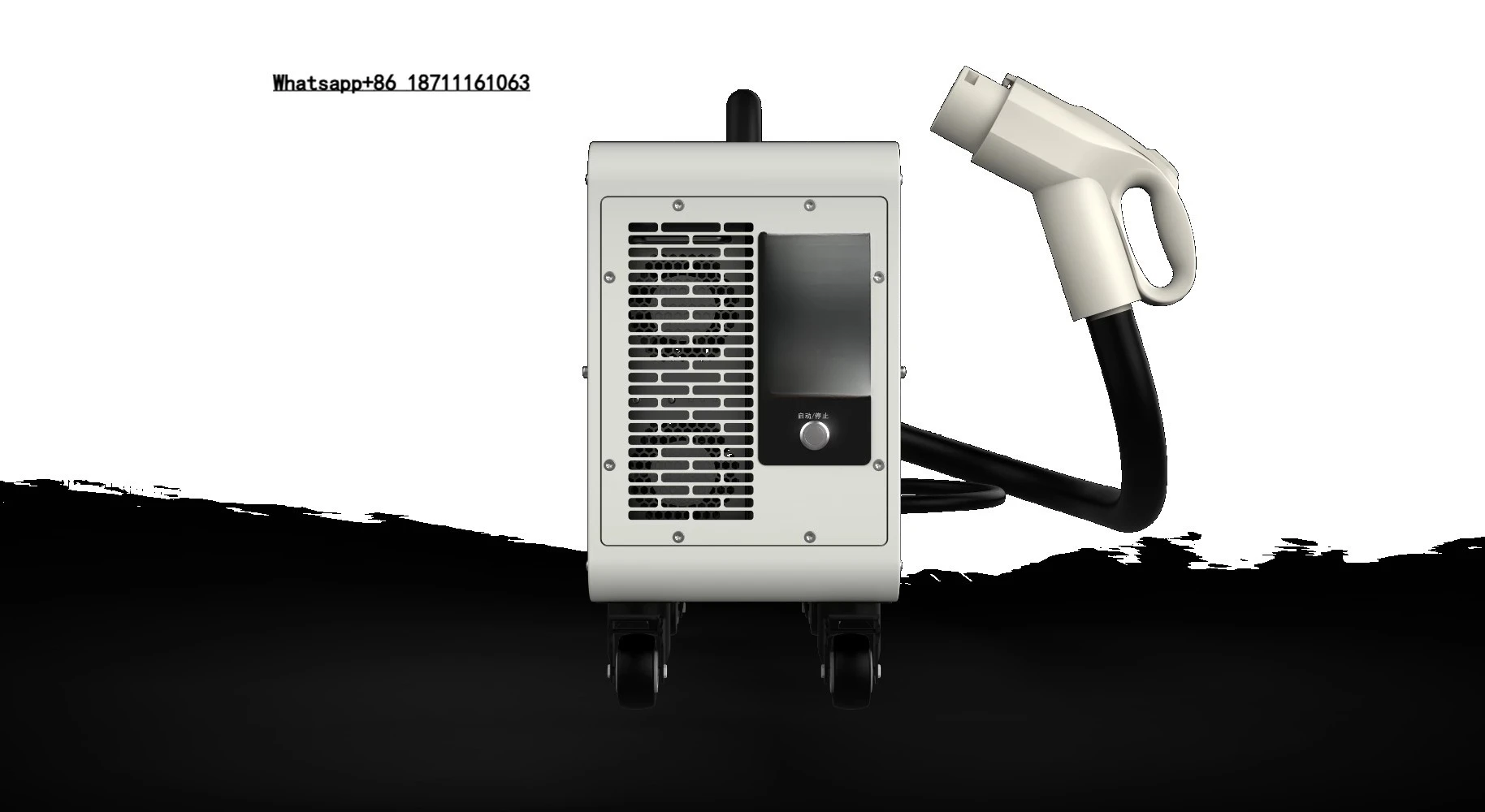 Portable DC 7kW EV Charger/Charging Station 16A/32A CCS2 EU Standard/CCS1/GBT Mobile with 220V/380V Input