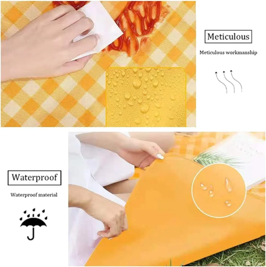 Trendy Thickened Picnic Mat Portable Outdoor Camping Beach Tent Mat Waterproof Lawn Picnic Placemat For Excursions