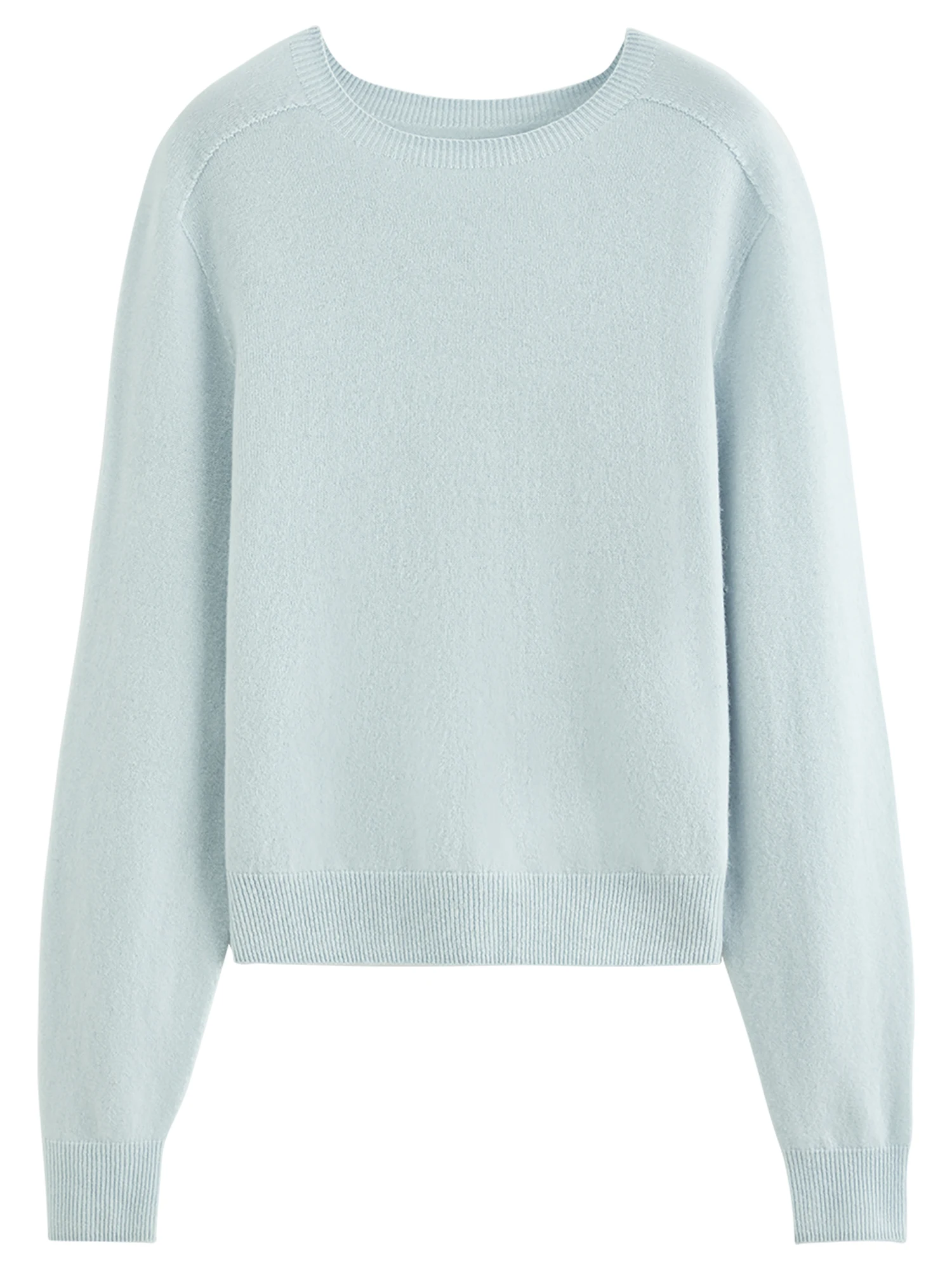 FSLE Damen 100% Wollpullover mit Rundhalsausschnitt 2026 Winter Neuheit Weicher Warmer Strickpullover Basic Vielseitiges Freizeit-Oberteil – Detail 20