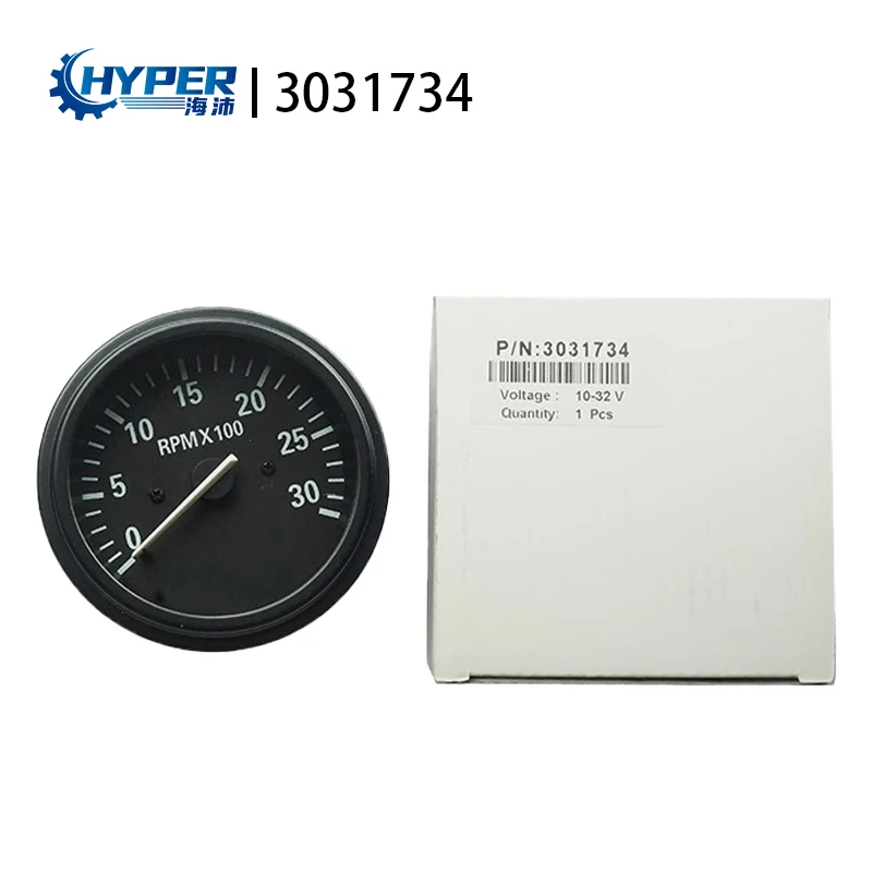 

3031734 12V 24V Engine Speed Gauge for Generator Digital RPM Meter Diesel engine Generator accessories