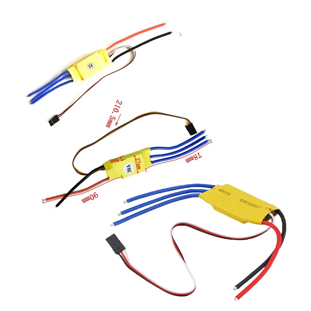 

Boat Parts30A Motor Speed Controller XXD HW30A Brushless ESC With T/XT60 For Drone Helicopter Quadcopter