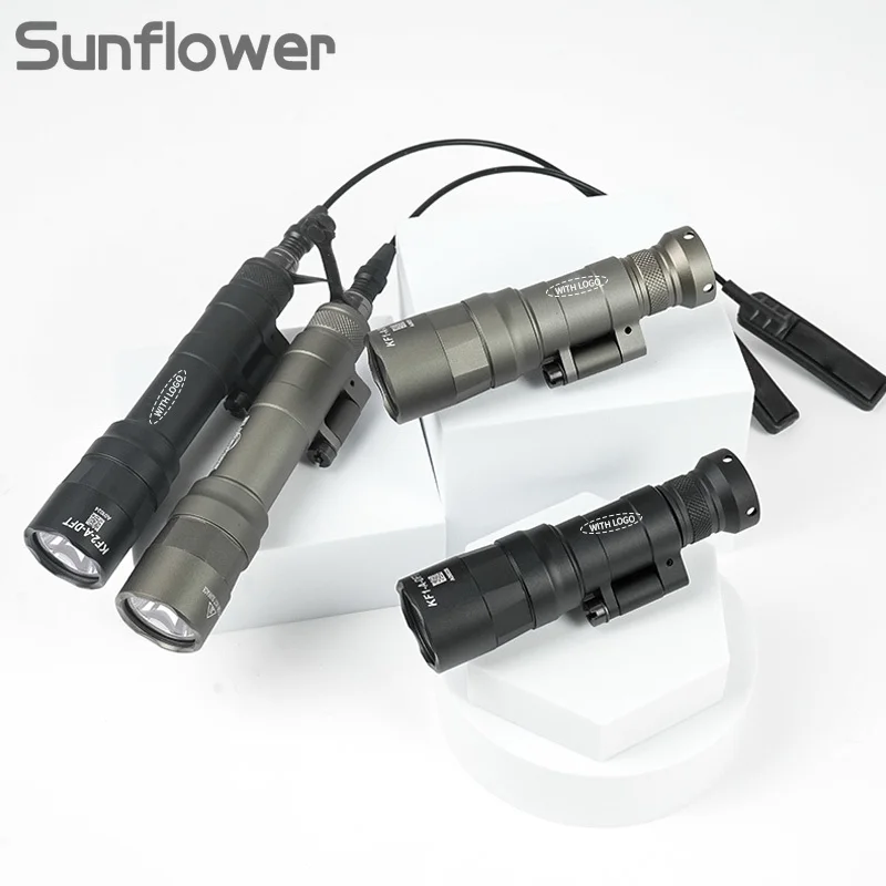 

Tactical M640DFT M340DFT Light Outdoor Airsoft Rifle Flashlight Weapon Light LED Spotlight Fit 20mm Rail Hunting Accessory