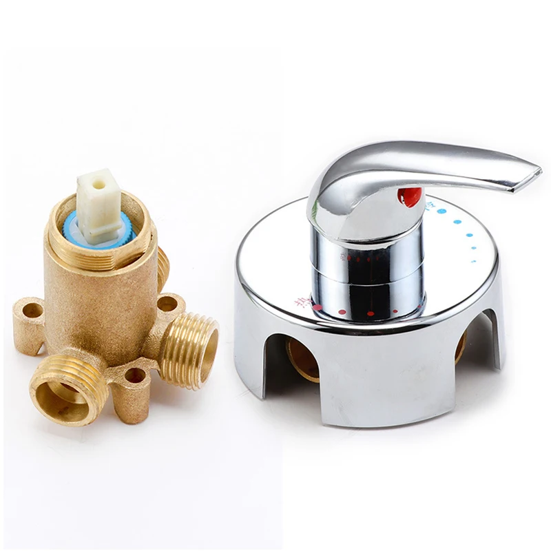 

Wall-mounted mixing valve shower valve hot and cold switch