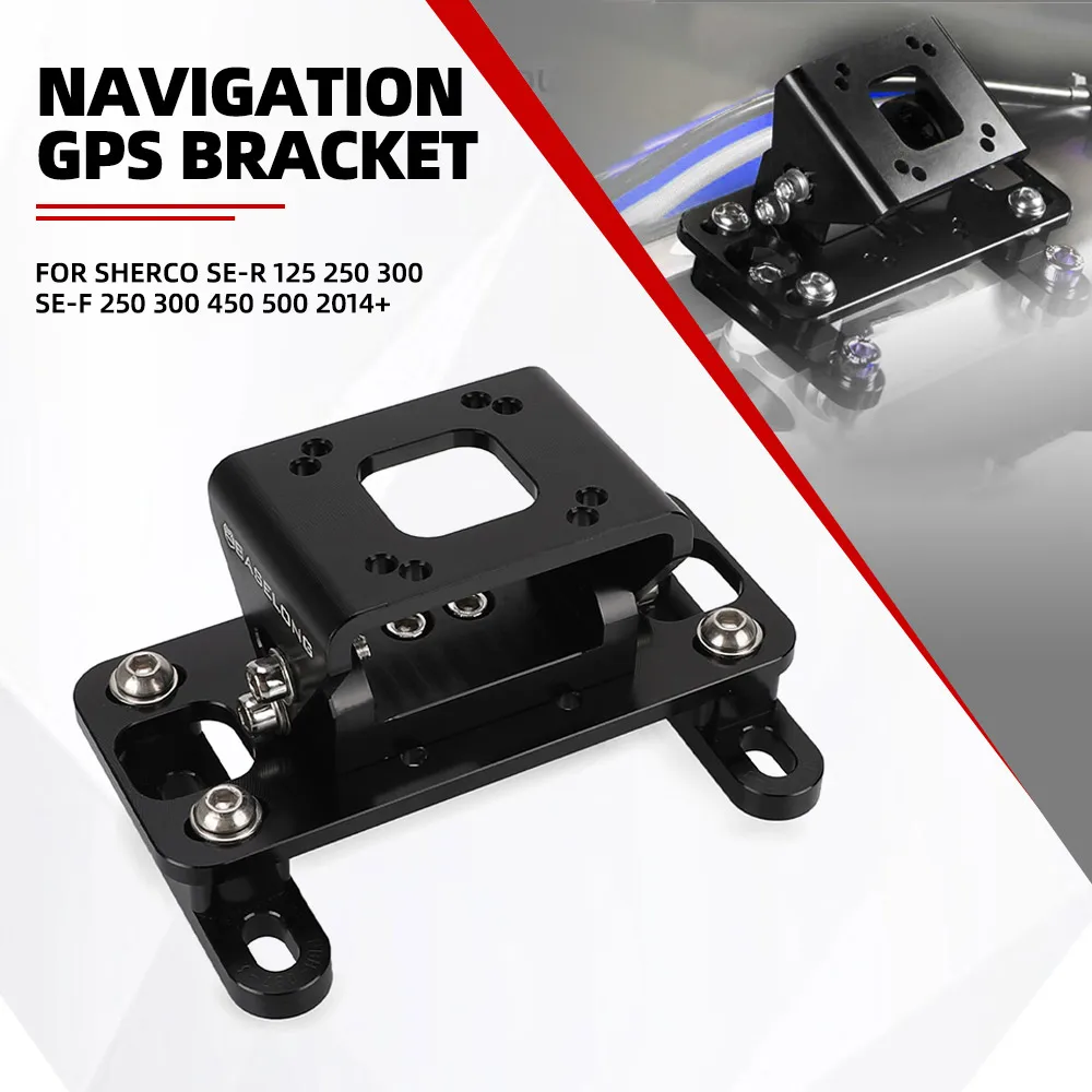 

Регулируемый держатель для телефона с ЧПУ, GPS-навигационный кронштейн, аксессуары для SHERCO SE-R 125 250 300 SE-F 250 300 450 500 2014+