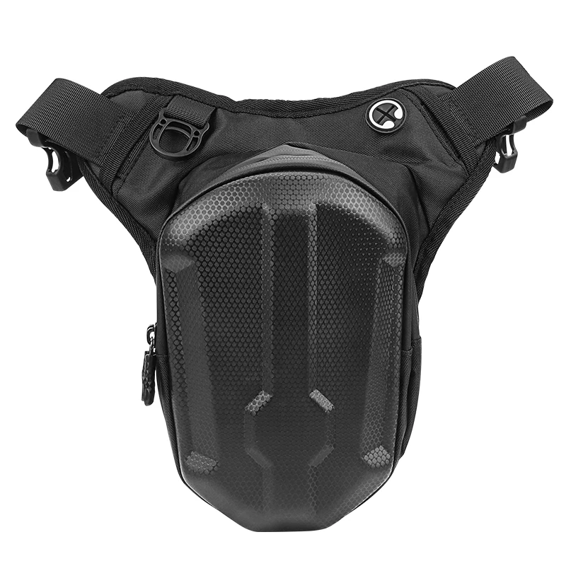 

Black Motorcycle Leg Bag Waterproof Rider Waist Bag Cycling Bike Crossbody Bag Motorcycle Equipment Motorbike Mobile Phone Purse